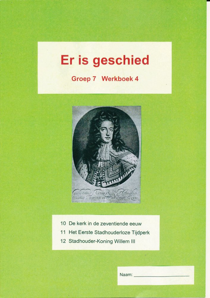 Er is Geschied werkboek deel 4 groep 7 (per stuk)