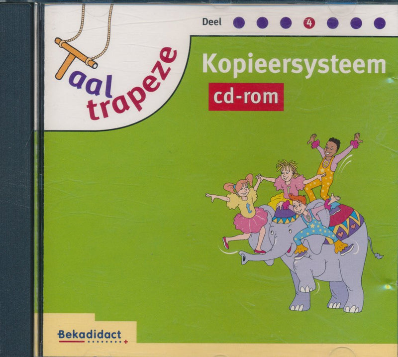 Taaltrapeze kopieersysteem deel 4 (CD-rom)