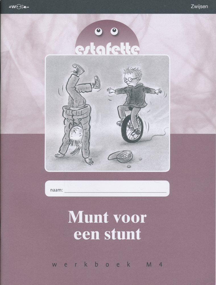 Estafette Nieuw werkboek M4 Munt voor een stunt (per stuk)