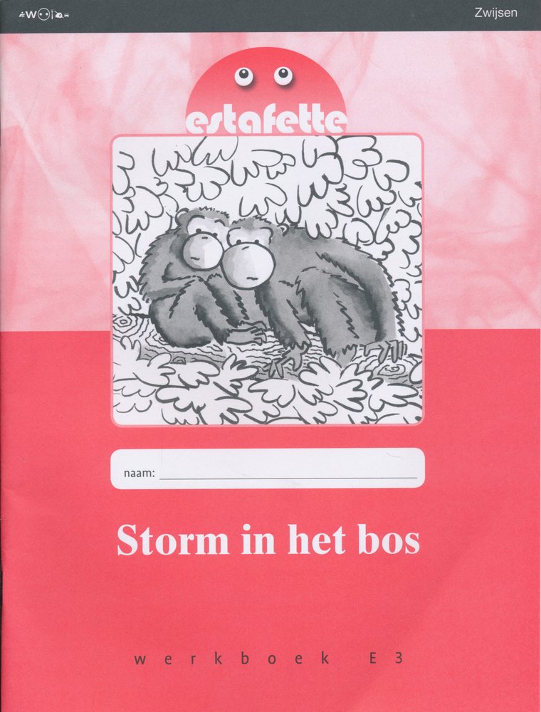Estafette Nieuw Werkboek E3 Storm in het bos (per stuk)