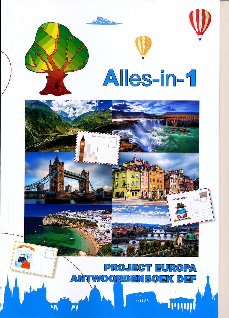 Alles-in-1 Antwoordenboek Project Europa DEF zonder jaartal