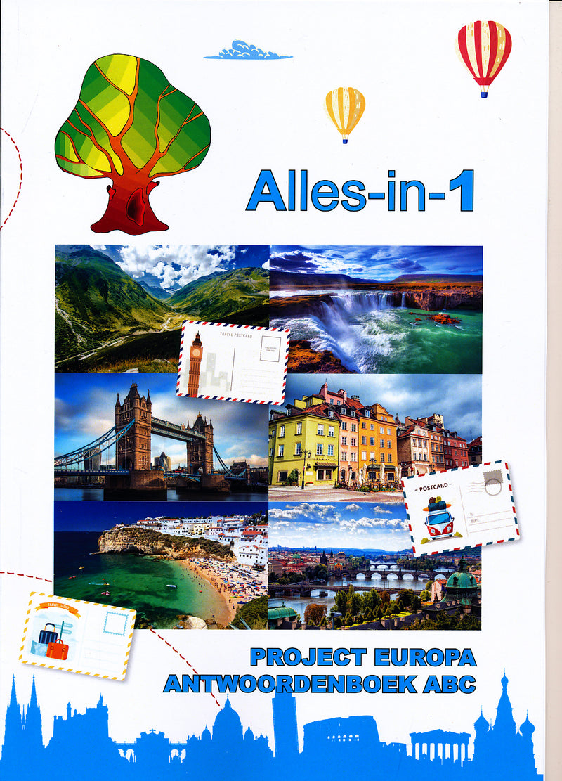 Alles-in-1 Antwoordenboek Project Europa ABC zonder jaartal