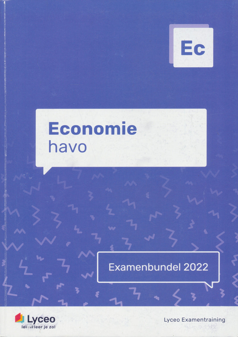 Examenbundel Economie 2022 Havo