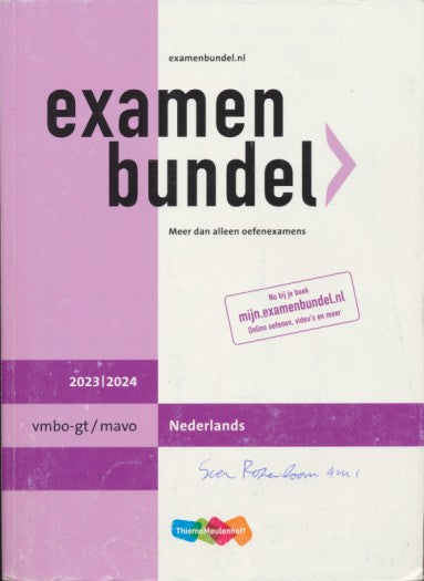 Examenbundel Nederlands VMBO-GT/MAVO 2023-2024