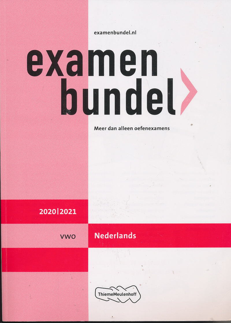 Examenbundel Nederlands VWO 2020/2021