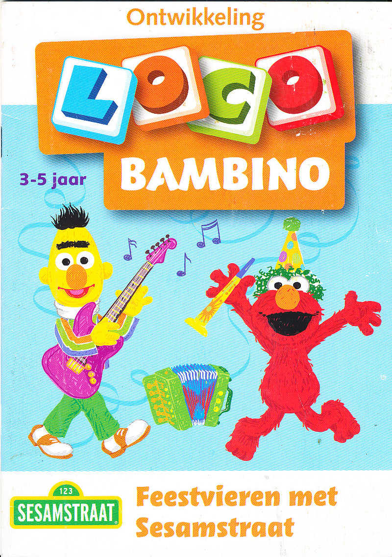 Bambino Loco Ontwikkeling Feestvieren met Sesamstraat (3-5 jaar)