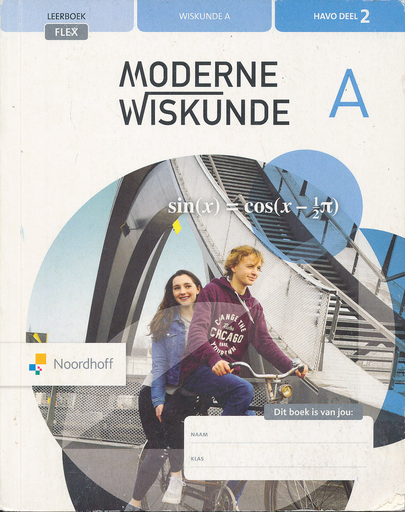Moderne Wiskunde 12e editie Leerboek Flex deel 2A HAVO