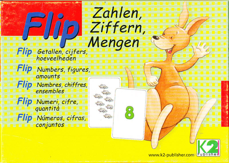 Flip Getallen, cijfers, hoeveelheden