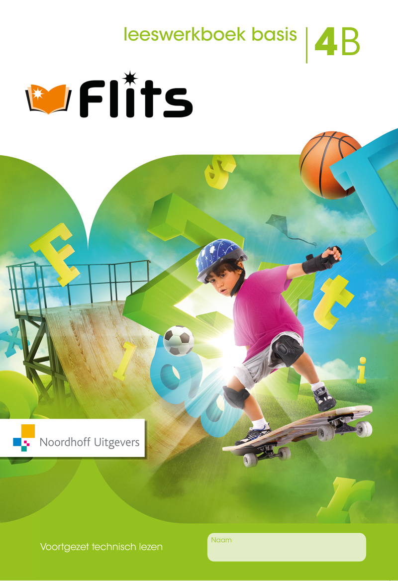 Flits Leeswerkboek basis 4B (per pak van 5)
