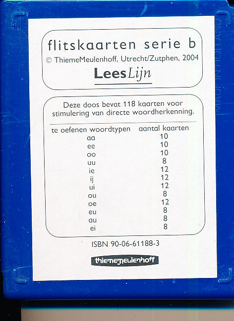 Leeslijn Flitskaarten serie B 118 kaarten