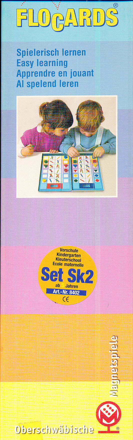 Flocards Set SK2 Taal voor Kleuters Letters en Woorden