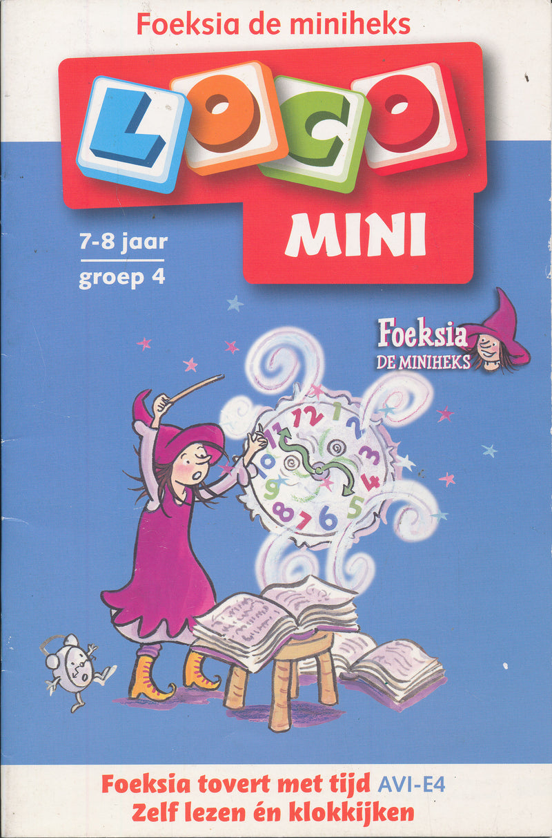 Mini Loco Foeksia tovert met tijd (7-8 jaar)