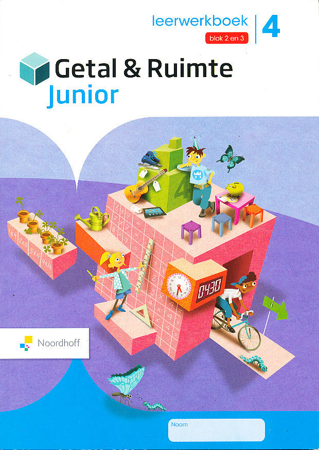 Getal en Ruimte Junior leerwerkboek blok 2 en 3 groep 4 (per stuk)