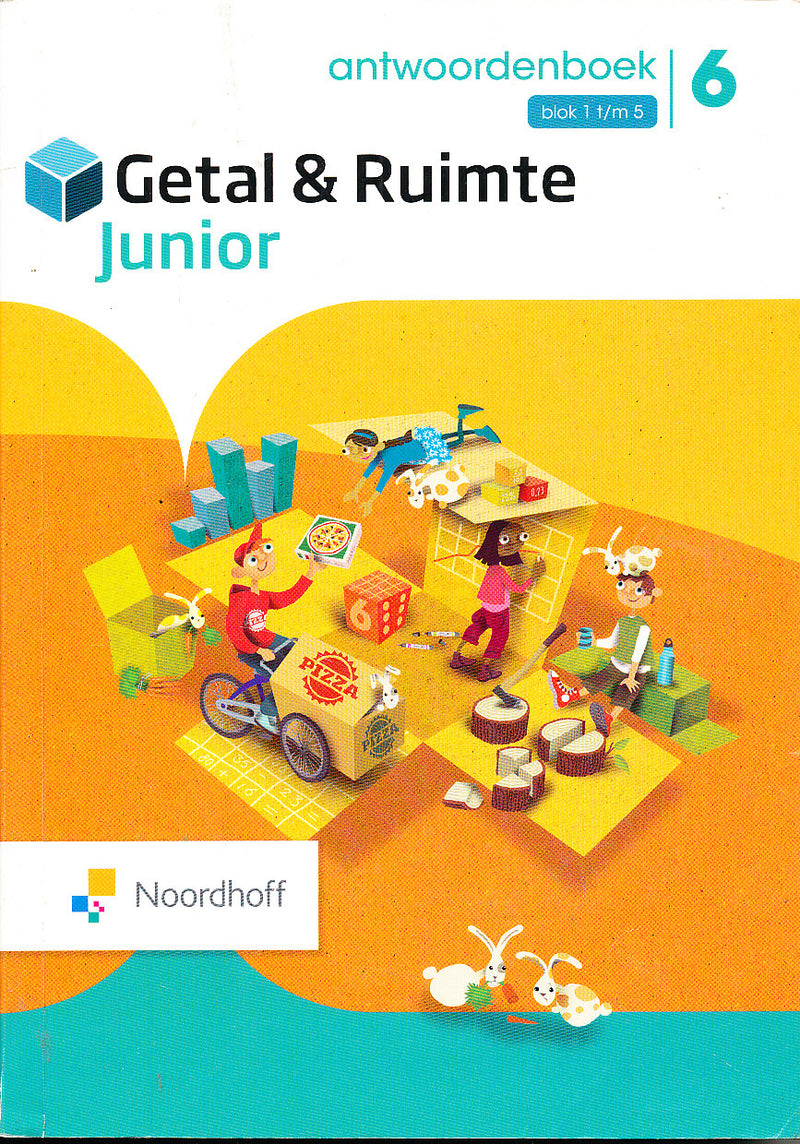 Getal en Ruimte Junior Antwoorden Leerwerkboek blok 1 t/m 5 groep 6
