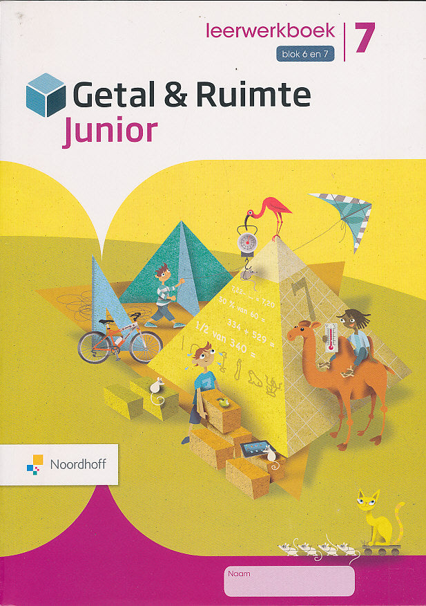 Getal en Ruimte Junior leerwerkboek blok 6 en 7 groep 7 (per stuk)