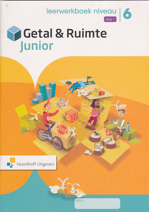 Getal en Ruimte Junior Leerwerkboek NIVEAU blok 1 groep 6 (per stuk)