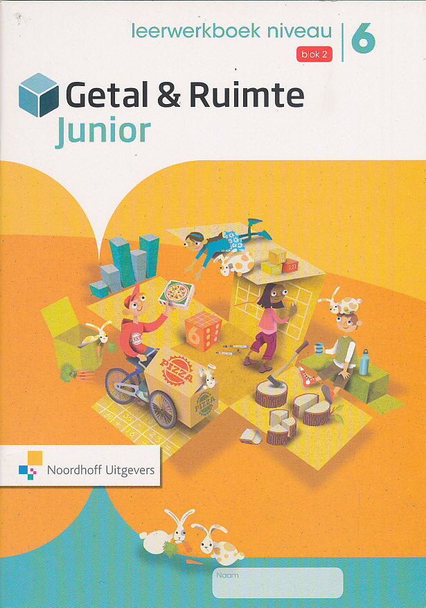 Getal en Ruimte Junior Leerwerkboek NIVEAU blok 2 groep 6 (per stuk)