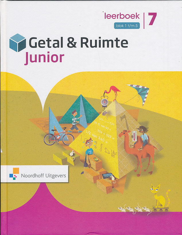 Getal en Ruimte Junior leerboek blok 1 t/m 5 groep 7