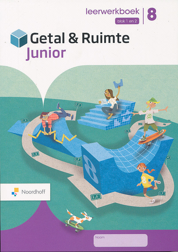 Getal en Ruimte Junior leerwerkboek blok 1 en 2 groep 8 (per stuk)