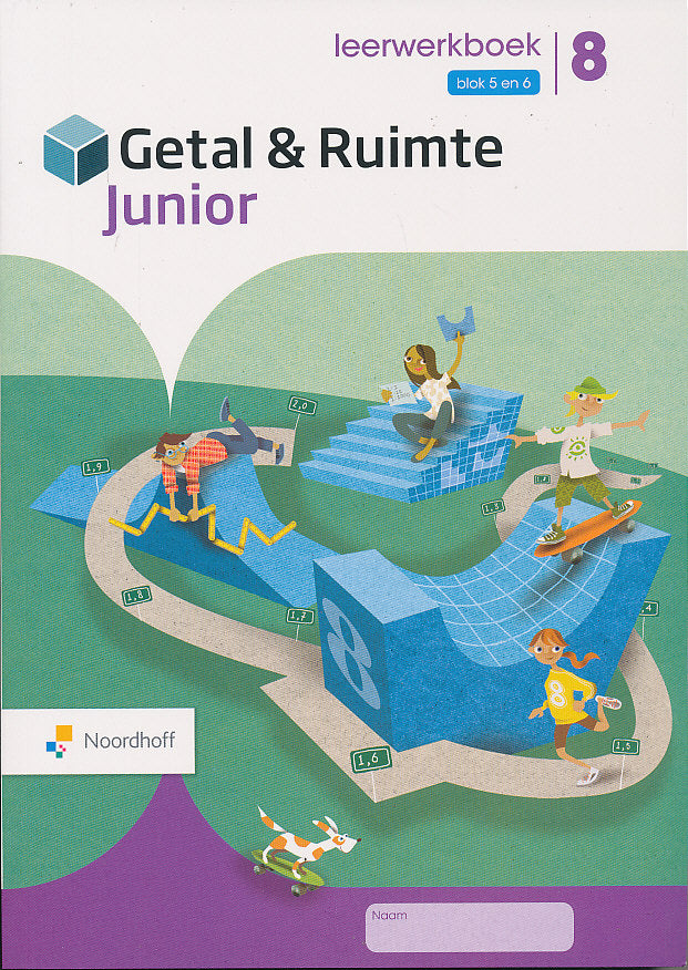 Getal en Ruimte Junior leerwerkboek blok 5 en 6 groep 8 (per stuk)