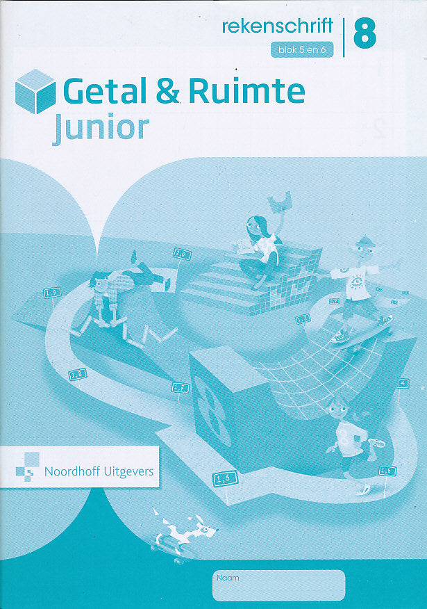 Getal en Ruimte Junior Rekenschrift blok 5-6 Groep 8 (per stuk)