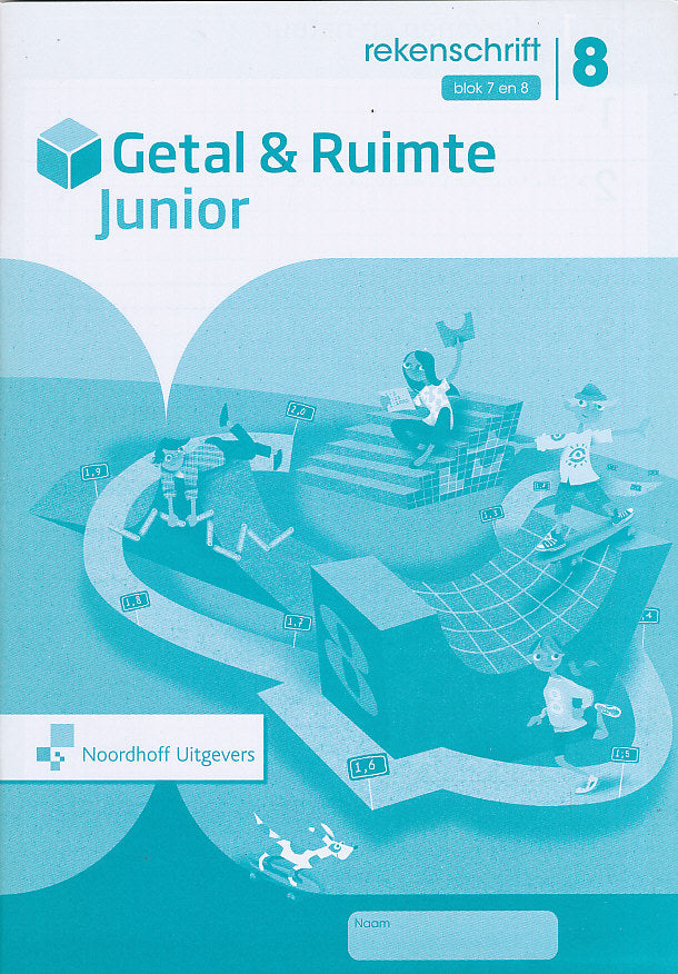 Getal en Ruimte Junior Rekenschrift blok 7-8 Groep 8 (per stuk)