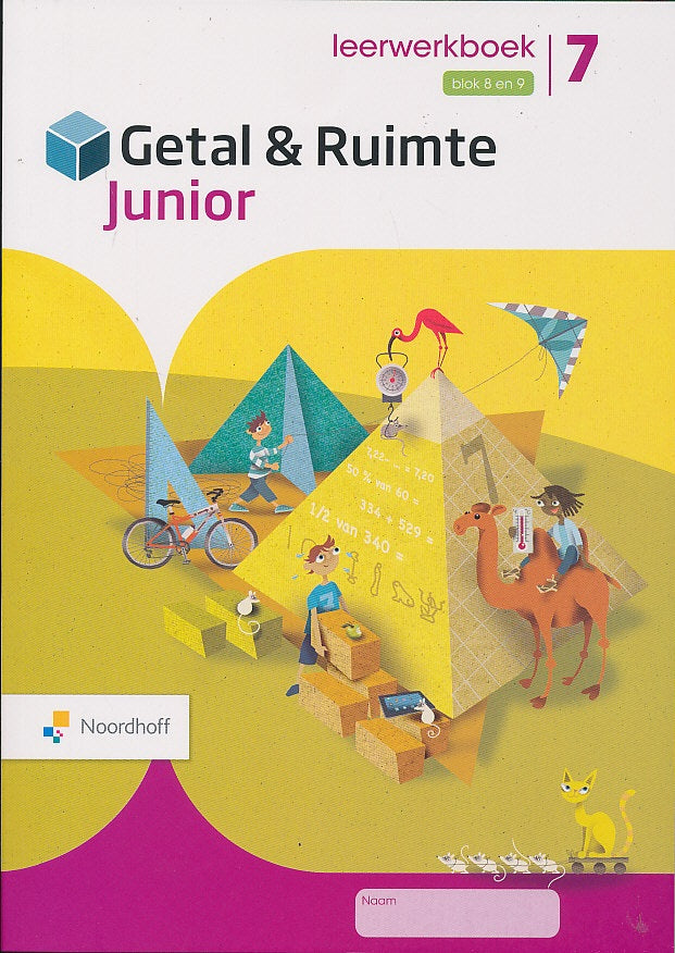 Getal en Ruimte Junior leerwerkboek blok 8 en 9 groep 7 (per stuk)