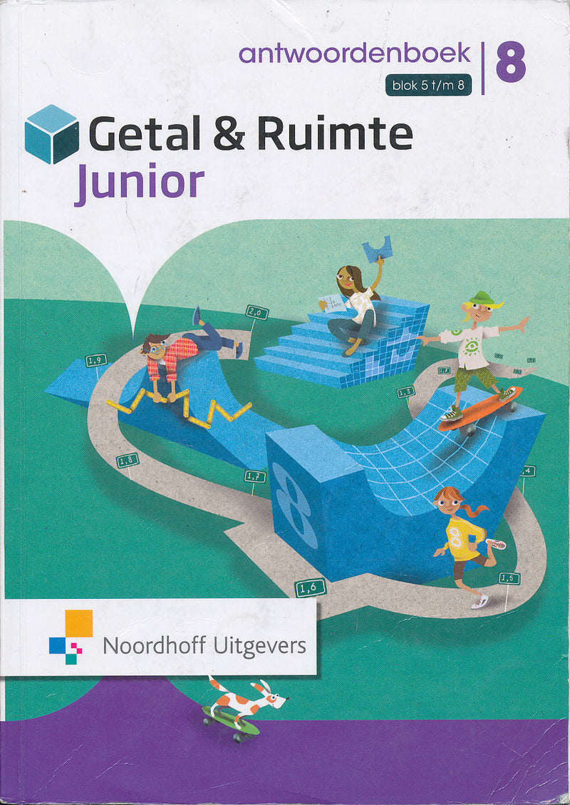 Getal en Ruimte Junior Antwoorden Rekenboek blok 5 t/m 8 groep 8