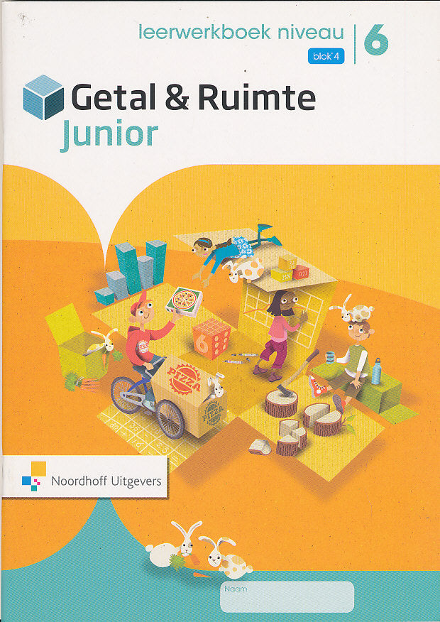 Getal en Ruimte Junior Leerwerkboek NIVEAU blok 4 groep 6 (per stuk)