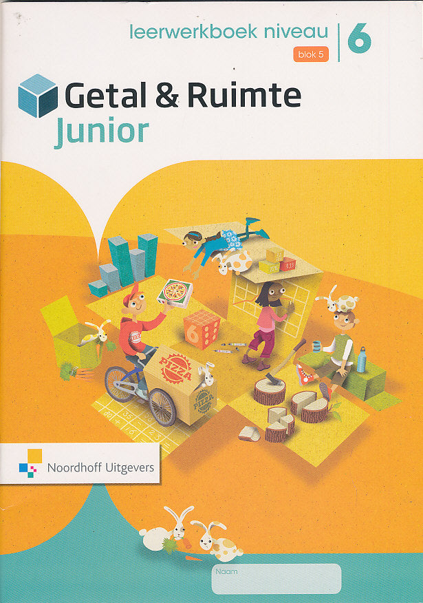 Getal en Ruimte Junior Leerwerkboek NIVEAU blok 5 groep 6 (per stuk)