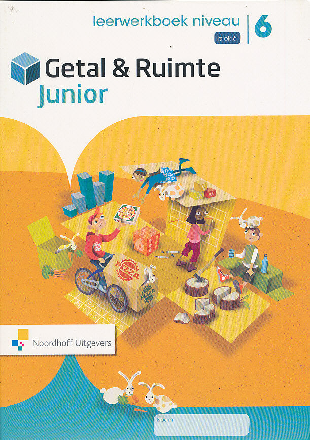 Getal en Ruimte Junior leerwerkboek NIVEAU blok 6 groep 6 (per stuk)