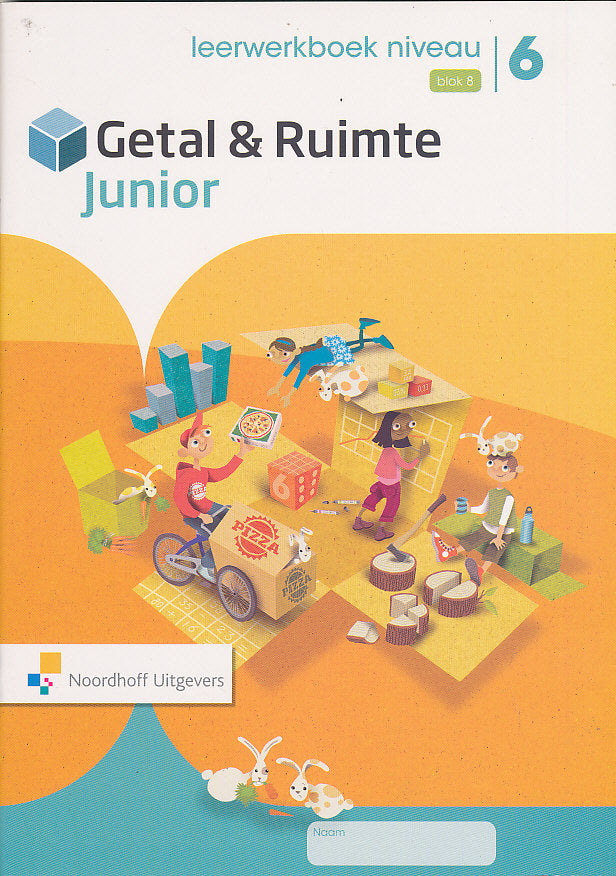 Getal en Ruimte Junior Leerwerkboek NIVEAU blok 8 groep 6 (per stuk)