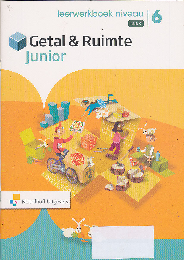 Getal en Ruimte Junior Leerwerkboek NIVEAU blok 9 groep 6 (per stuk)