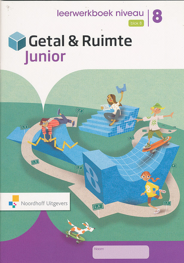 Getal en Ruimte Junior leerwerkboek NIVEAU blok 8 groep 8 (per stuk)