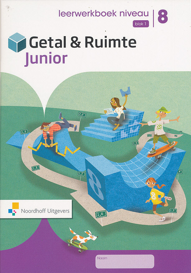 Getal en Ruimte Junior leerwerkboek NIVEAU blok 1 groep 8 (per stuk)