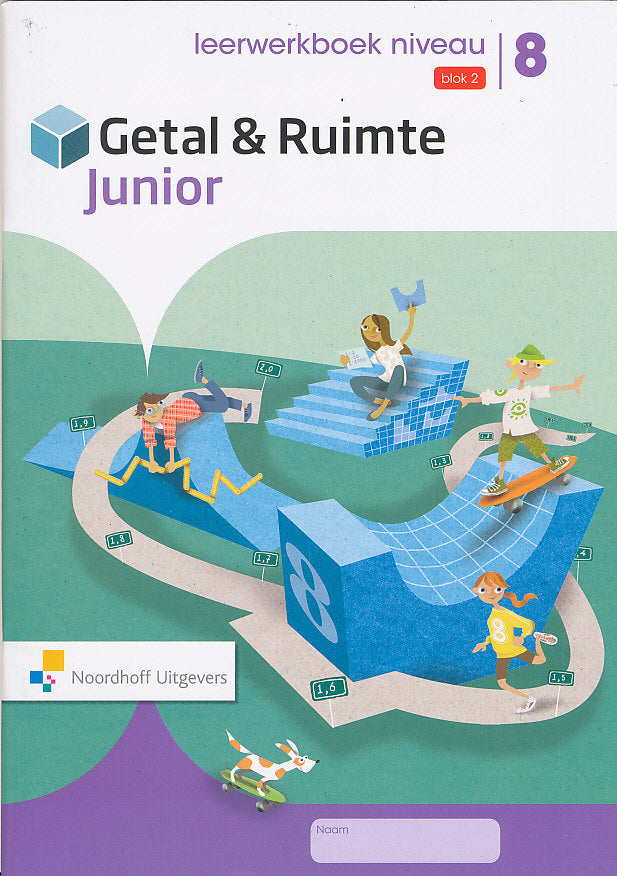 Getal en Ruimte Junior leerwerkboek NIVEAU blok 2 groep 8 (per stuk)