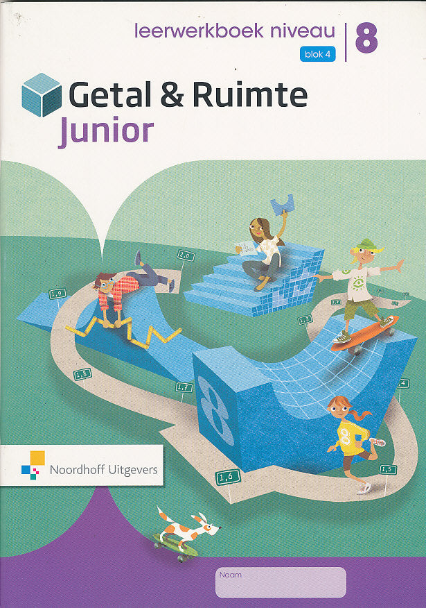 Getal en Ruimte Junior leerwerkboek NIVEAU blok 4 groep 8 (per stuk)