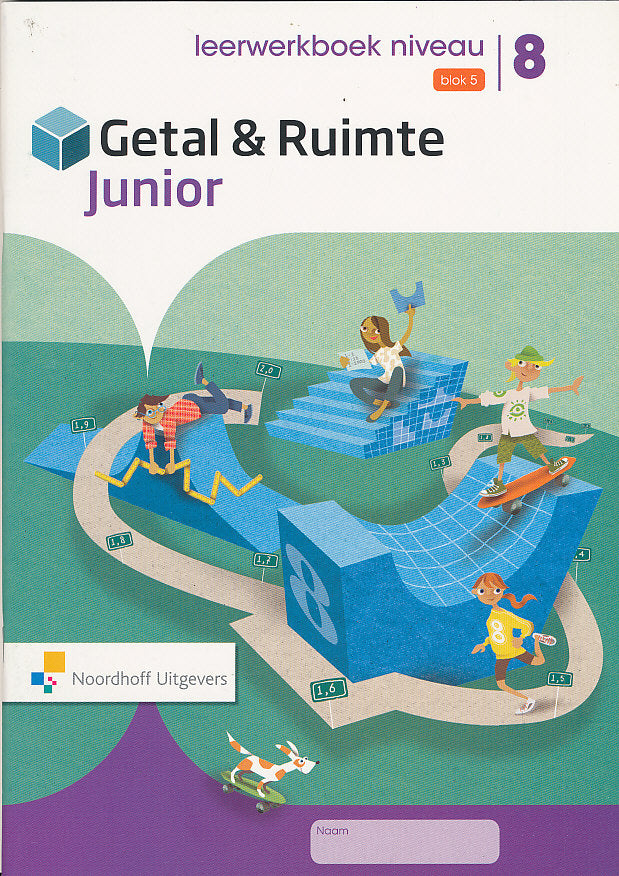 Getal en Ruimte Junior leerwerkboek NIVEAU blok 5 groep 8 (per stuk)