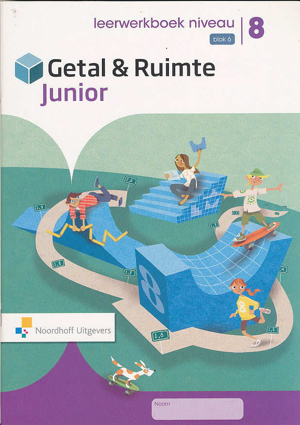Getal en Ruimte Junior leerwerkboek NIVEAU blok 6 groep 8 (per stuk)