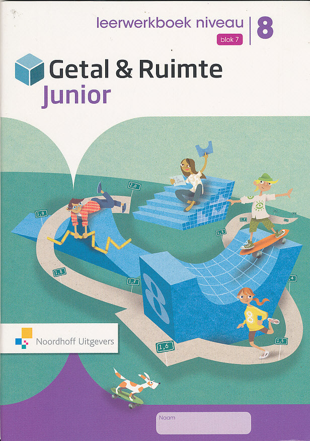 Getal en Ruimte Junior leerwerkboek NIVEAU blok 7 groep 8 (per stuk)