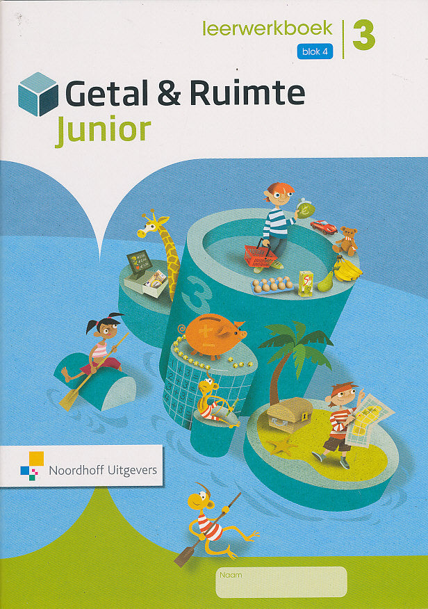 Getal en Ruimte Junior Leerwerkboek blok 4 Groep 3 (per stuk)