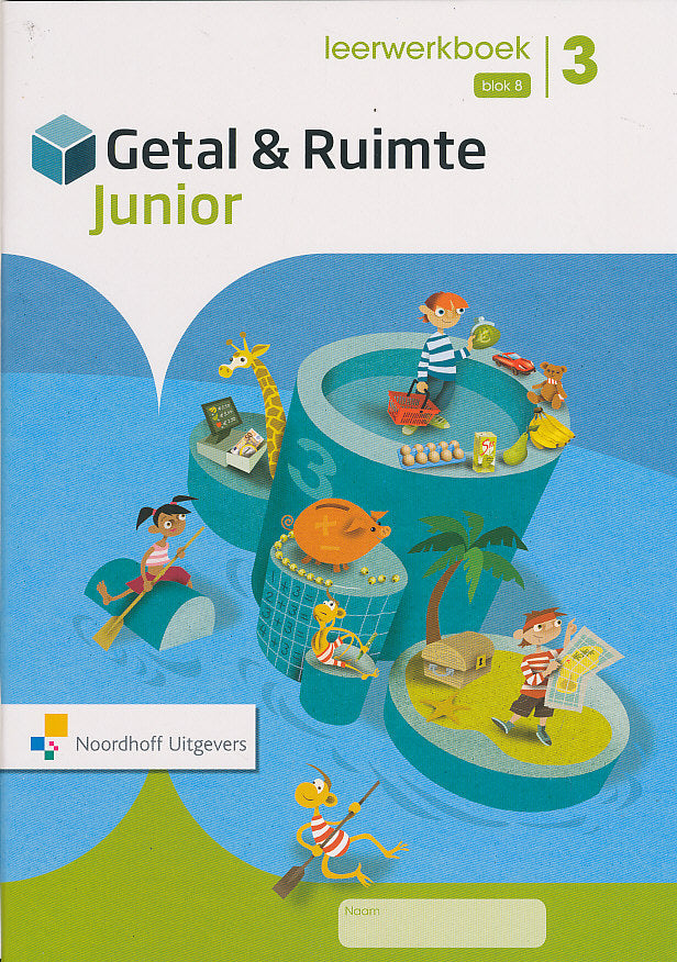Getal en Ruimte Junior Leerwerkboek blok 8 Groep 3 (per stuk)