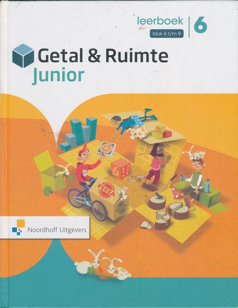 Getal en Ruimte Junior leerboek blok 6 t/m 9 groep 6