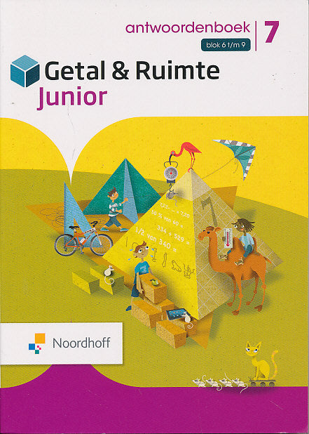 Getal en Ruimte Junior Antwoorden Leerwerkboek blok 6 t/m 9 groep 7