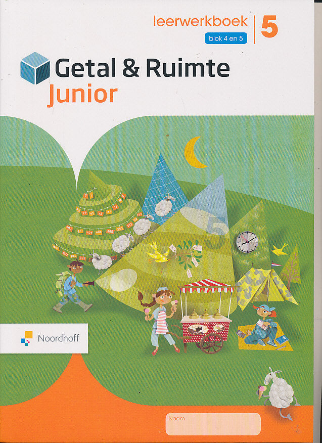 Getal en Ruimte Junior leerwerkboek blok 4 en 5 groep 5 (per stuk)