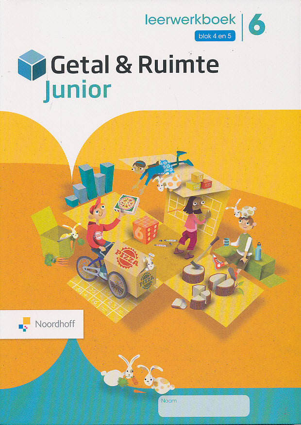 Getal en Ruimte Junior leerwerkboek blok 4 en 5 groep 6 (per stuk)