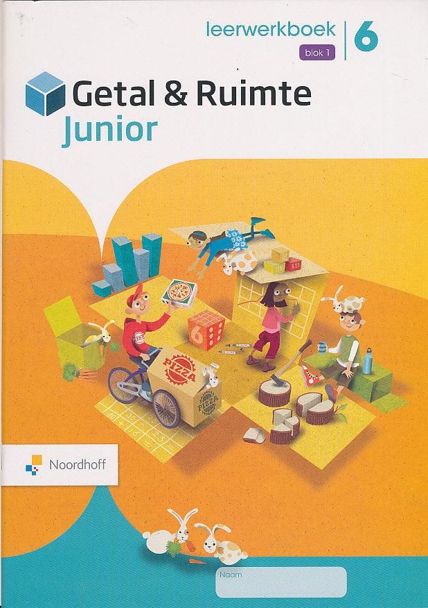 Getal en Ruimte Junior leerwerkboek blok 1 groep 6 (per stuk)