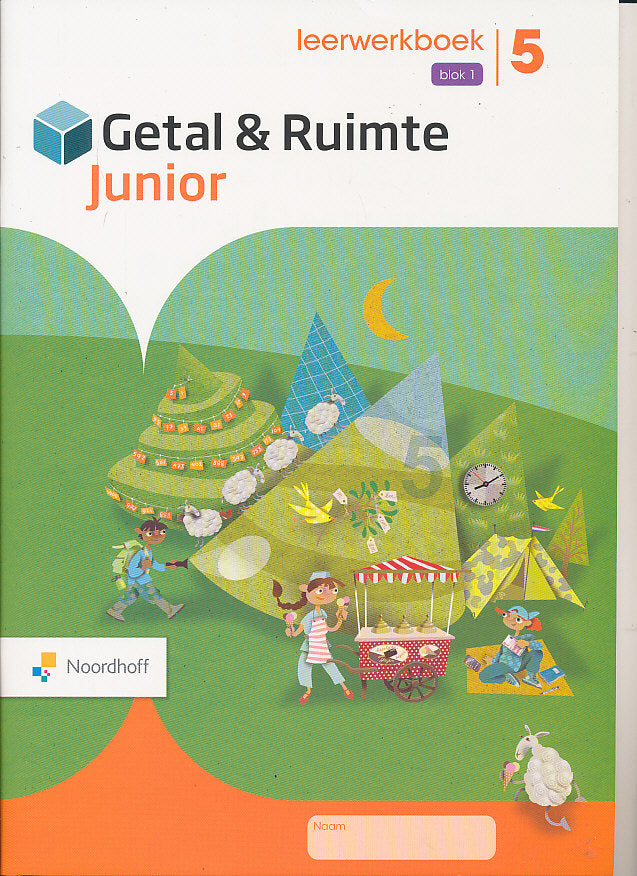 Getal en Ruimte Junior leerwerkboek blok 1 groep 5 (per stuk)
