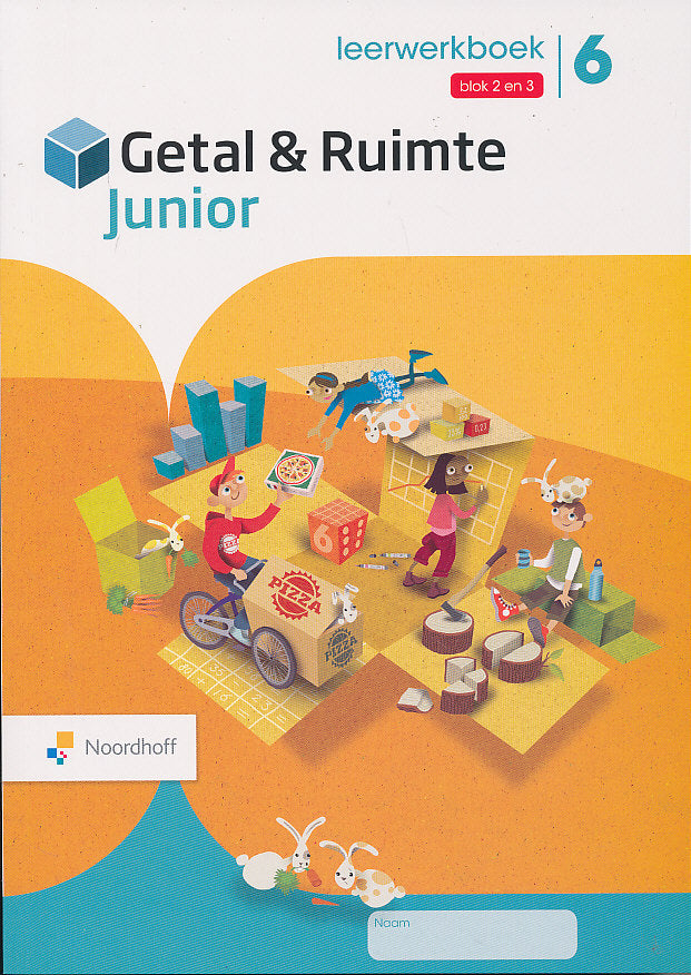 Getal en Ruimte Junior leerwerkboek blok 2 en 3 groep 6 (per stuk)