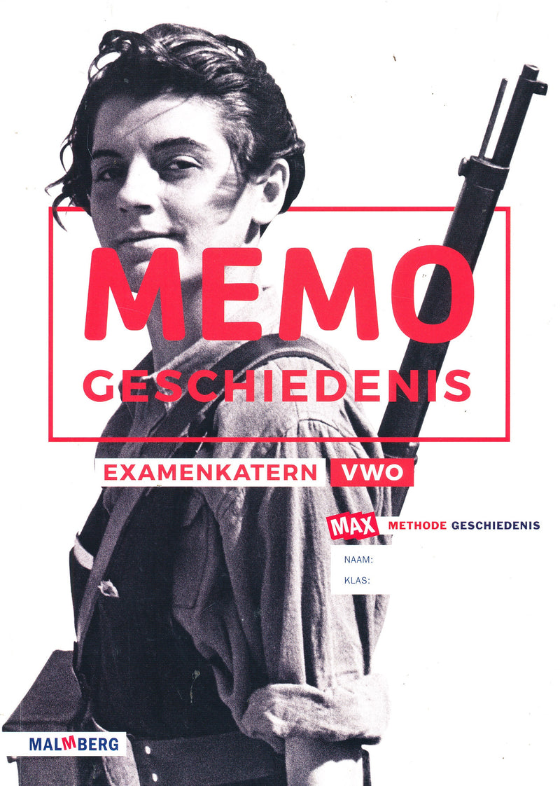 Memo Geschiedenis Examenkatern VWO
